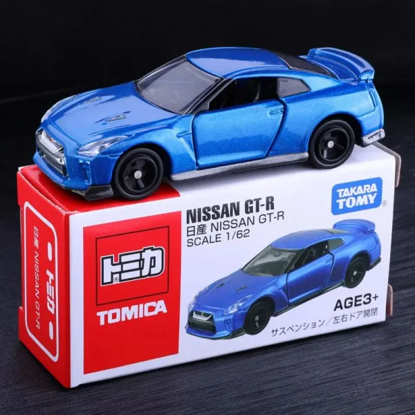 Takara Tomy Nissan GTR Alloy Car Diecasts & Toy Vehicles Car Model Miniature Scale Model Car For Children Out of Print - Image 4