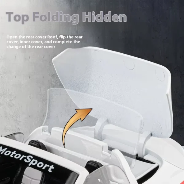 1:22 BMW Z4 M40i Supercar Alloy Car Model Sound and Light Pull Back Children's Toy Collectibles Birthday gift - Image 4