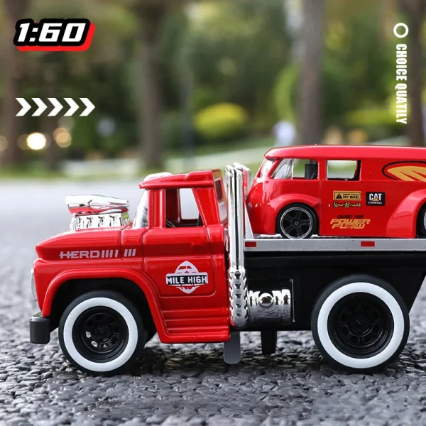 1:60 Muscle Transports Vehicle Set Series Alloy Die Cast Toy Car Model Sound and Light Children's Toy Collectibles Birthday gift - Image 3