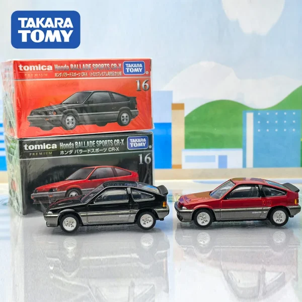 TOMY Honda BALLADE SPORTS CR-X Alloy Car Diecasts & Toy Vehicles Car Model Miniature Scale Model Car For Children - Image 5