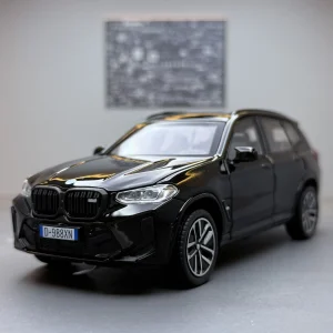 1:32 X3M X3 SUV 2025 Alloy Die Cast Toy Car Model Sound and Light Pull Back Children’s Toy Collectibles Birthday gift