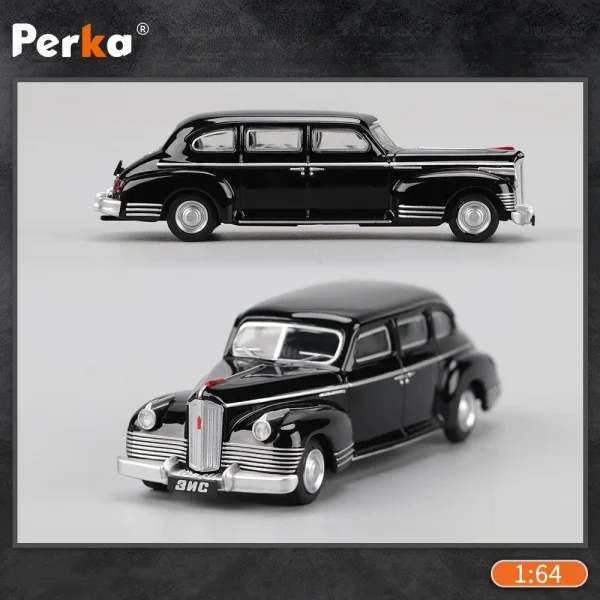 Perka 1:64 ZIS-110 ZIS Alloy Car Diecasts & Toy Vehicles Car Model Miniature Scale Model Car For Children - Image 3