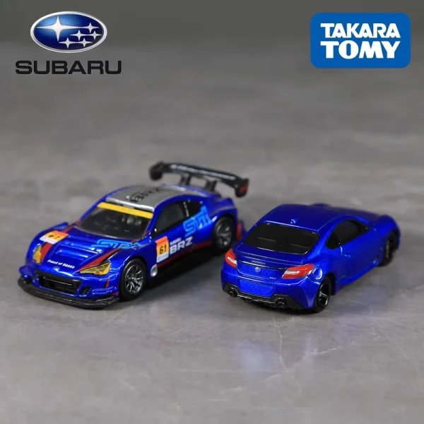 TOMY JDM Subaru STI WRX Subaru BRZ 360 Alloy Car Diecasts & Toy Vehicles Car Model Miniature Scale Model Car For Children - Image 4