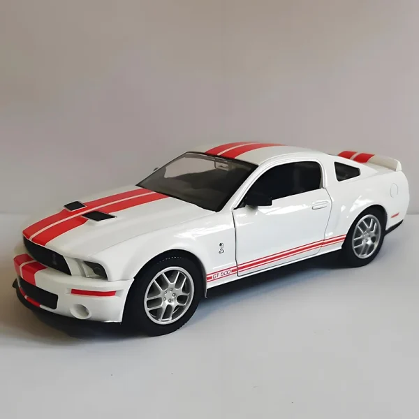 1:24 Shelby GT500 2007 Alloy Car Diecasts & Toy Vehicles Car Model Miniature Scale Model Car For Children