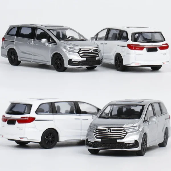 1:64 Honda Odyssey Alloy Car Diecasts & Toy Vehicles Car Model Miniature Scale Model Car For Children - Image 4