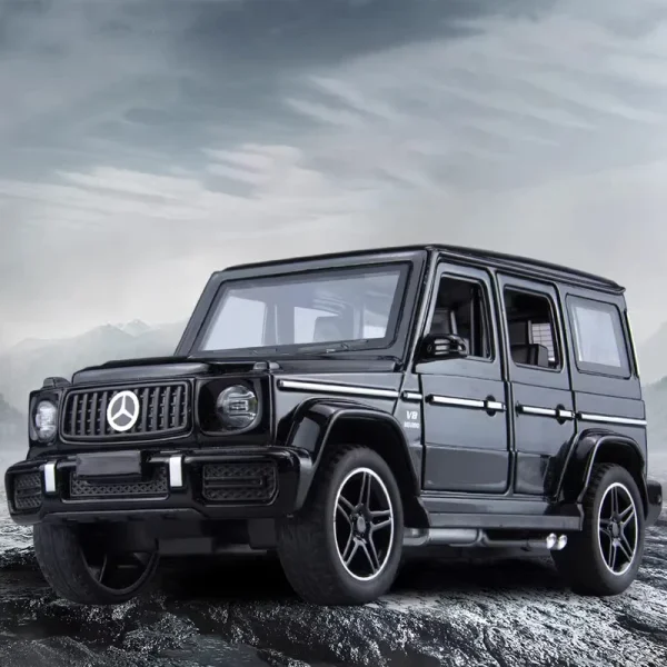 1:32 Benz G63 SUV Alloy Car Diecasts & Toy Vehicles Car Model Sound and light Pull Back Car Toys For Kids Gifts