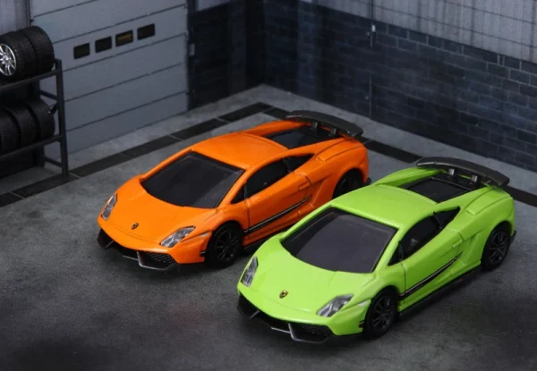 TAKARA TOMY Lamborghini Gallardo Superleggera Alloy Car Diecasts & Toy Vehicles Car Model Miniature Scale Model Car For Children - Image 6