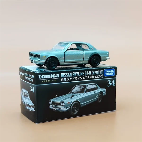 TOMY Nissan GTR R34 R32 R33 R35 GTR50 Skylin Alloy Car Diecasts & Toy Vehicles Car Model Miniature Scale Model Car For Children - Image 3
