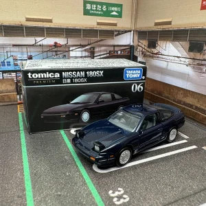 TOMY NISSAN 180SX 6# JDM Alloy Car Diecasts & Toy Vehicles Car Model Miniature Scale Model Car For Children