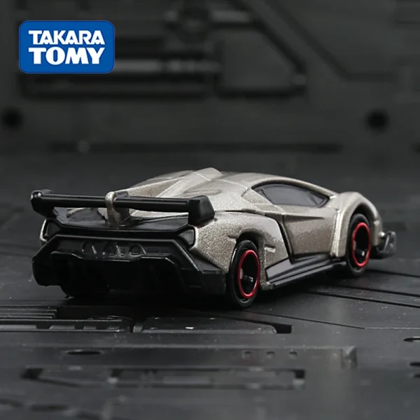 TOMY Lamborghini Veneno Supercar Alloy Car Diecasts & Toy Vehicles Car Model Miniature Scale Model Car For Children - Image 3