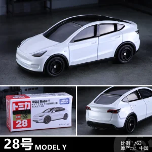 TOMY Tesla Model Y SUV Alloy Car Diecasts & Toy Vehicles Car Model Miniature Scale Model Car For Children