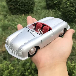 WELLY 1:24 Porsche 356 No.1 Roadster Alloy Car Diecasts & Toy Vehicles Car Model Miniature Scale Model Car Toy For Children