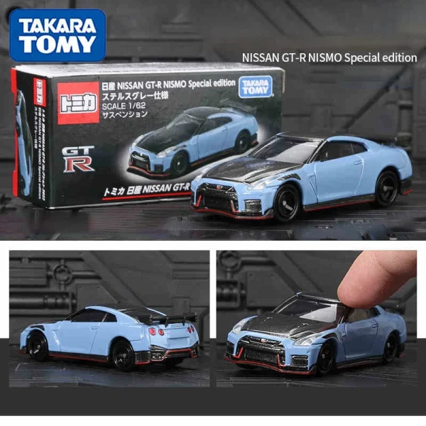 TOMY NISSAN GTR NISMO Special edition Alloy Car Diecasts & Toy Vehicles Car Model Miniature Scale Model Car For Children - Image 6