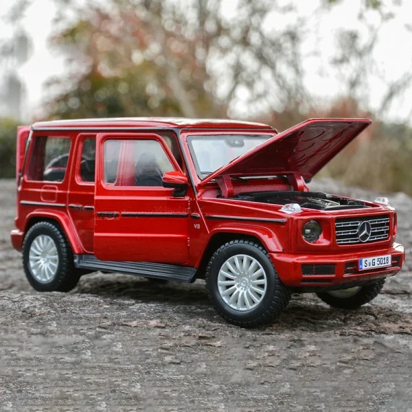 Maisto 1:24 Mercedes-Benz G-Class G500 Alloy Car Diecasts & Toy Vehicles Car Model Miniature Scale Model Car Toy For Children - Image 3