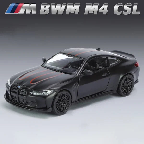 1:36 BMW M4 CSL G82 BMW M3 E30 Metal Toy Alloy Car Diecasts & Toy Vehicles Car Model Model Car For Children - Image 5