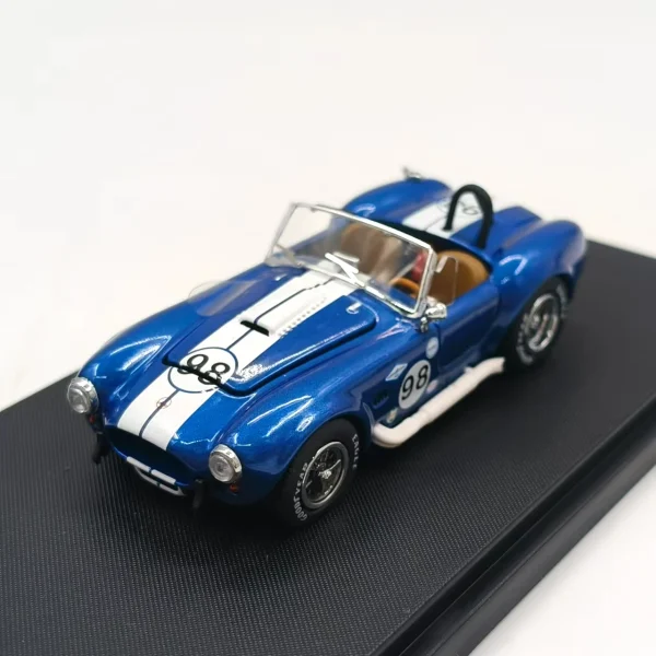Fine Works 1:64 Shelby 427 COBRA Alloy Car Diecasts & Toy Vehicles Car Model Miniature Scale Model Car For Children - Image 4