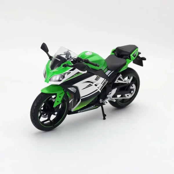 1/12 Kawasaki Ninja 250 Motorcycle Model Toy Vehicle Collection Autobike Shork-Absorber Off Road Autocycle Toys Car - Image 5