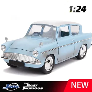 JADA 1:24 Ford Anglia 1959 Alloy Car Diecasts & Toy Vehicles Car Model Miniature Scale Model Car For ChildrenTH