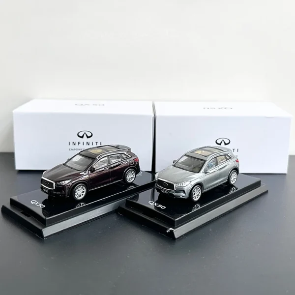 1:64 INFINITI QX50 SUV Alloy Car Diecasts & Toy Vehicles Car Model Miniature Scale Model Car For Children