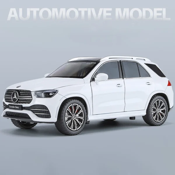 1:24 Benz GLE350 GLE SUV Alloy Car Diecasts & Toy Vehicles Car Model Sound and light Pull back Car Toys For Kids Gifts - Image 5