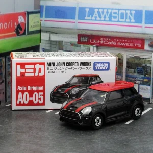 TOMY BMW MINI JOHN COOPER WORKS Alloy Car Diecasts & Toy Vehicles Car Model Miniature Scale Model Car For Children