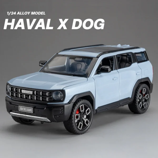 1:24 Haval Kugou SUV Great Wall Motor Alloy Muscle Car Model Sound and Light Children's Toy Collectibles Birthday gift - Image 6