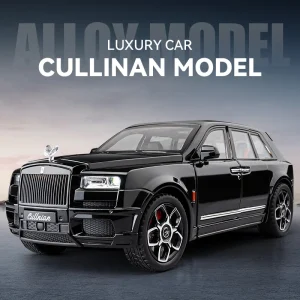 1:20 Rolls Royce Cullinan Black Badge SUV Alloy Die Cast Toy Car Model Sound and Light Children’s Toy Collectibles Birthday gift