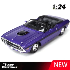 Maisto 1/24 Dodge Challenger R/T Convertible Alloy Car Diecasts & Toy Vehicles Car Model Miniature Scale Model Car For Children