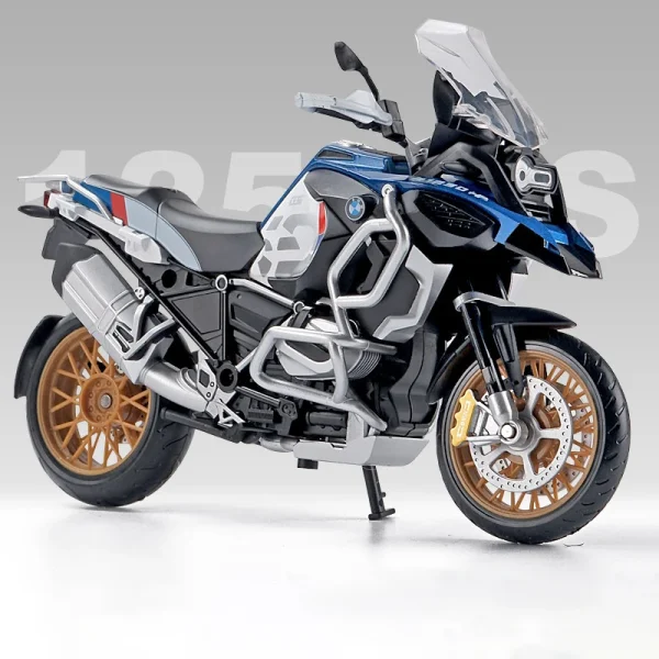1:12 BMW R1250GS ADV Alloy Die Cast Motorcycle Model Toy Vehicle Collection Sound and Light Off Road Autocycle Toys Car - Image 4