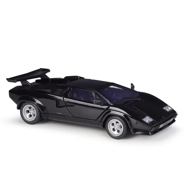 WELLY 1:24 Lamborghini Countach LP5000 S Alloy Car Diecasts & Toy Vehicles Car Model Miniature Scale Model Car Toy For Children - Image 6