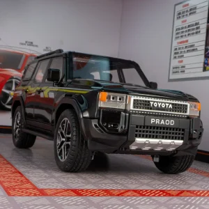 1:24 Land Cruiser Prado LC250 SUV Alloy Die Cast Toy Car Model Sound and Light Children’s Toy Collectibles Birthday gift