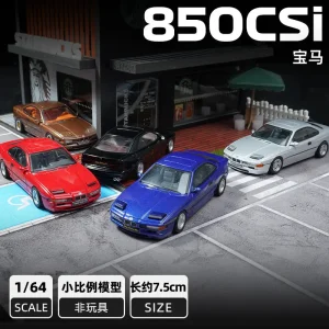 1:64 BMW 850 CSi Alloy Car Diecasts & Toy Vehicles Car Model Miniature Scale Model Car For Children
