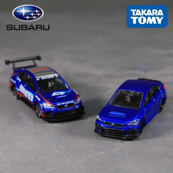 TOMY JDM Subaru STI WRX Subaru BRZ 360 Alloy Car Diecasts & Toy Vehicles Car Model Miniature Scale Model Car For Children - Image 2