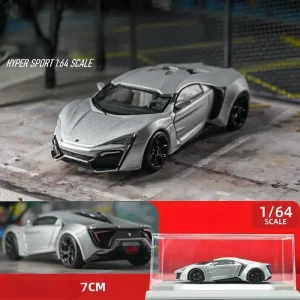 1:64 Lykan Hypersport Supercar Alloy Car Diecasts & Toy Vehicles Car Model Miniature Scale Model Car For Children