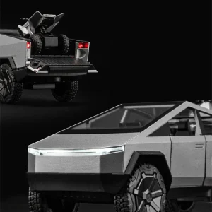 1:32 Cyber toy truck Car Model Alloy Car Die Cast Toy Car Model Sound and light Children’s Toy Collectibles
