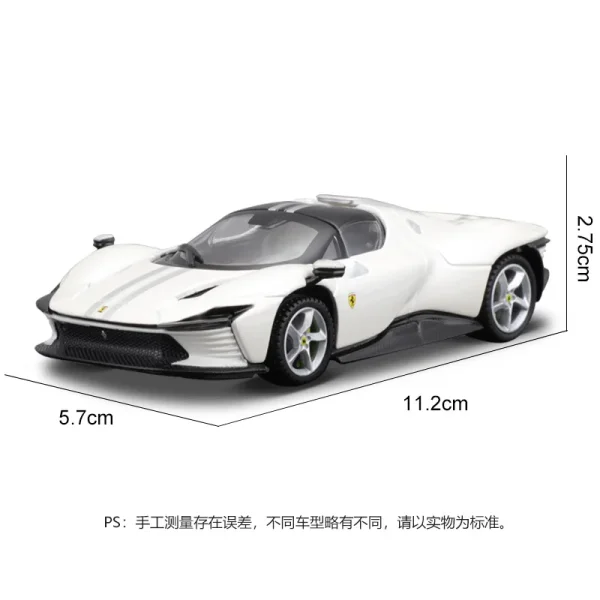 1:43 Ferrari Daytona SP3 SP2 SP1 LaFerrari 813 Alloy Car Model Diecasts & Toy Vehicles Toy Cars Kid Toys For Children Gifts - Image 3