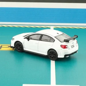 JKM 1:64 JDM Subaru STI WRX S207 Alloy Car Diecasts & Toy Vehicles Car Model Miniature Scale Model Car For Children