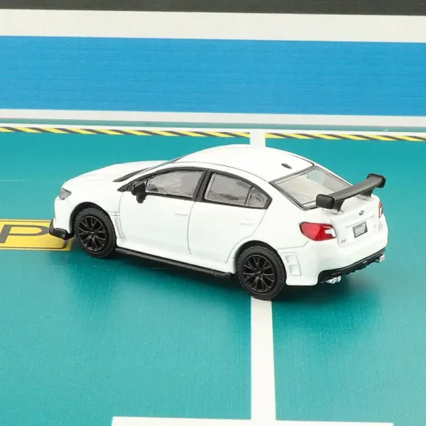 JKM 1:64 JDM Subaru STI WRX S207 Alloy Car Diecasts & Toy Vehicles Car Model Miniature Scale Model Car For Children - Image 2