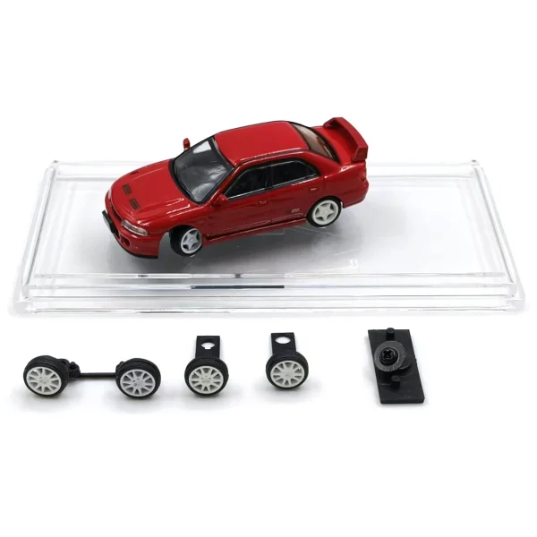 BM 1:64 Lancer Evolution EVO Ⅱ Alloy Car Diecasts & Toy Vehicles Car Model Miniature Scale Model Car For Children - Image 17
