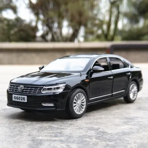 1:32 Passat Alloy Muscle Car Model Sound and Light Pull Back Children’s Toy Collectibles Birthday gift