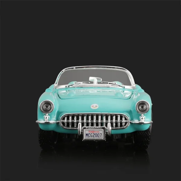 Maisto 1:24 Chevrolet Corvette 1957 Alloy Diecasts & Toy Vehicles Car Model Miniature Scale Model Car Toy For Children - Image 4