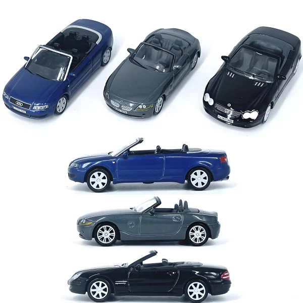 1:64 A4 Z4 SL500 Alloy Car Diecasts & Toy Vehicles Car Model Miniature Scale Model Car For Children - Image 4