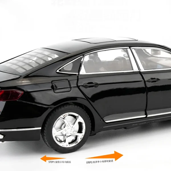 1:24 Passat 2023 Alloy Car Diecasts & Toy Vehicles Car Model Sound and light Pull back Car Toys For Kids Gifts - Image 4