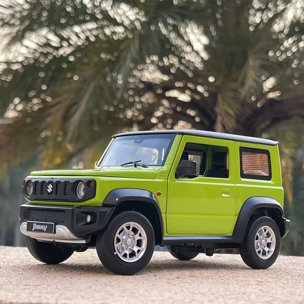 1:18 SUZUKI Jimny SUV Toy Alloy Car Diecasts & Toy Vehicles Car Model Wheel Steering Sound and light Car Toys For Kids Gifts - Image 4