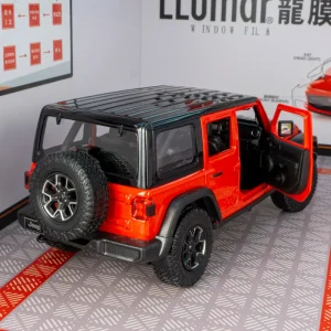 1:24 Wrangler Rubicon 4XE Alloy Car Diecasts & Toy Vehicles Car Model Miniature Scale Model Car For Children