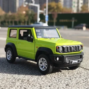 1:24 Suzuki Jimny Alloy Die Cast Toy Car Model Sound and Light Pull Back Children’s Toy Collectibles Birthday gift