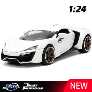 JADA 1:24 Fast & Furious Lykan Hypersport Alloy Car Diecasts & Toy Vehicles Car Model Miniature Scale Model Car For Children