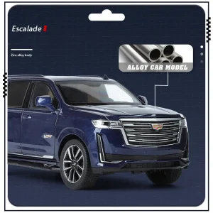 1:24 Escalade SUV Alloy Die Cast Toy Car Model Sound and Light Children’s Toy Collectibles Birthday gift