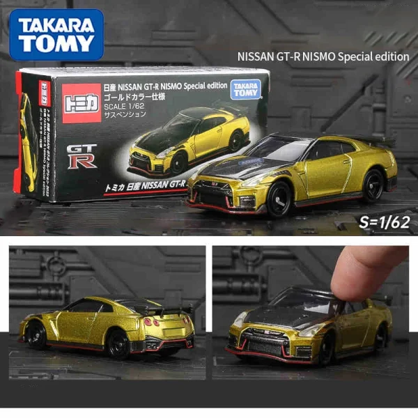 TOMY NISSAN GTR NISMO Special edition Alloy Car Diecasts & Toy Vehicles Car Model Miniature Scale Model Car For Children - Image 3