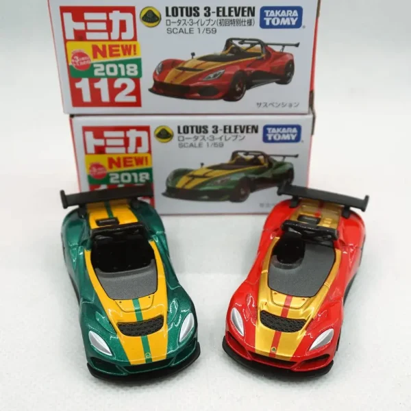 TOMY Lotus 3-Eleven Supercar Alloy Car Diecasts & Toy Vehicles Car Model Miniature Scale Model Car For Children Out Of Print - Image 2